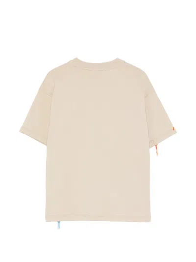 Msgm Embroidered T-shirt In Pink