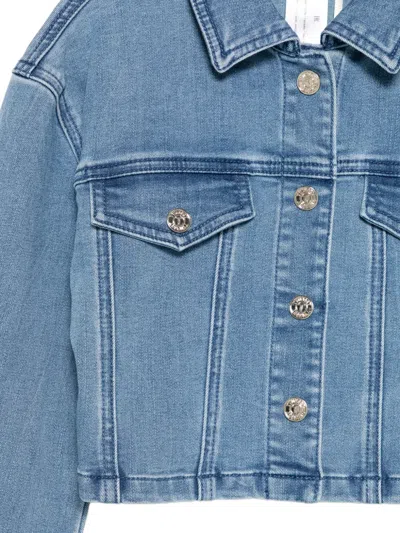 Twinset Buttoned Jacket In Blue