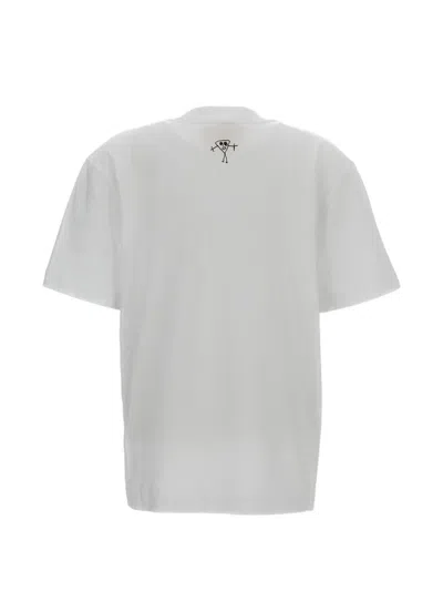 Plan C Metallic-effect T-shirt In Gray