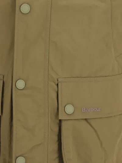 Barbour Ashby Button Pocket Jacket In Green