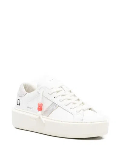 Date Hill Low Platform Sneakers In White