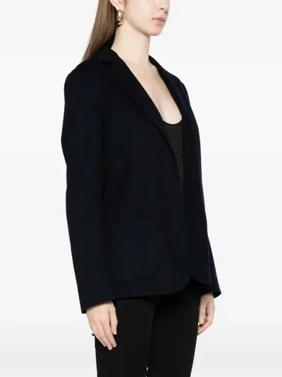 Kiton Single-breasted Blazer In Blue