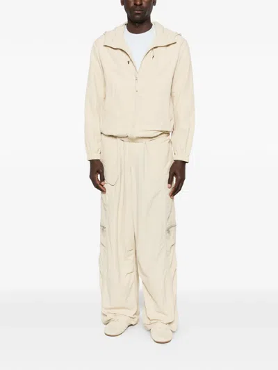 Etudes Studio Cargo Trousers In Neutral