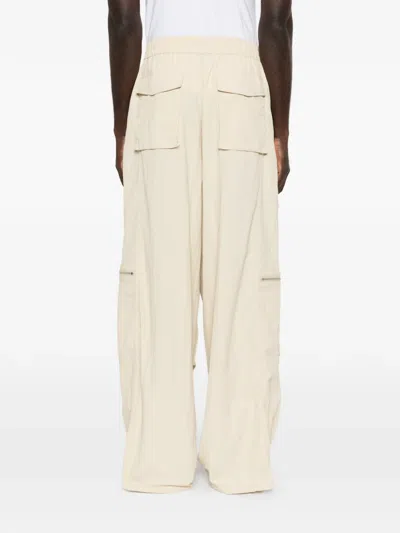 Etudes Studio Cargo Trousers In Neutral