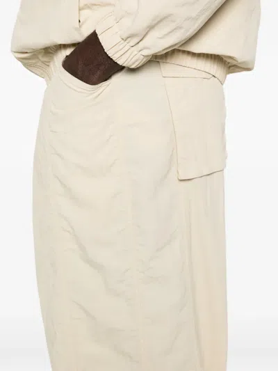 Etudes Studio Cargo Trousers In Neutral