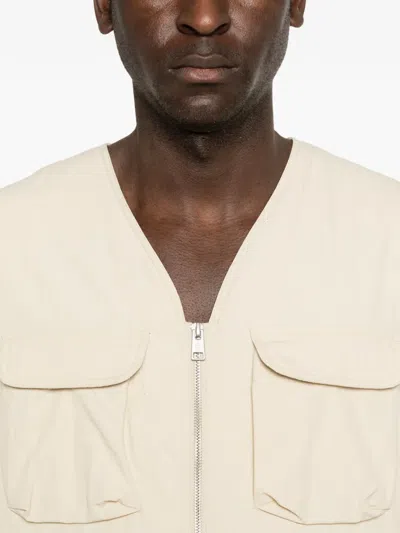 Etudes Studio Multipocket Vest In Neutral