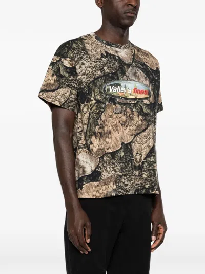 Roa Senter Printed T-shirt In Brown