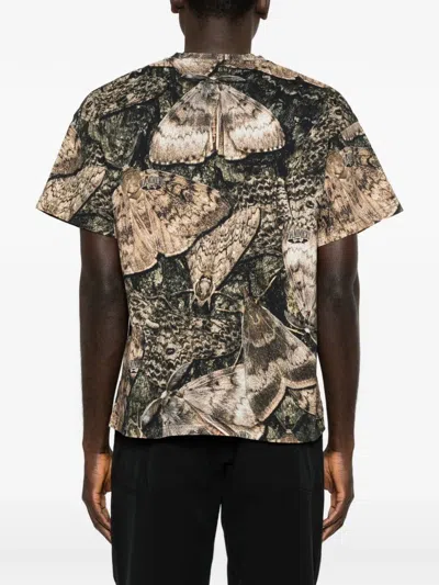 Roa Senter Printed T-shirt In Brown
