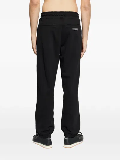 Iceberg Drawstring Trousers In Black