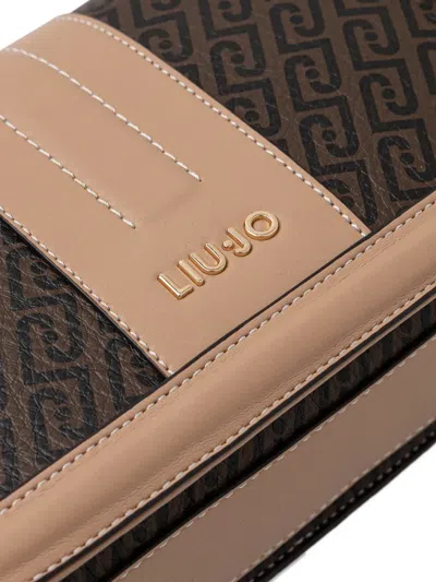 Liu •jo Chain Patterned Satchel In White