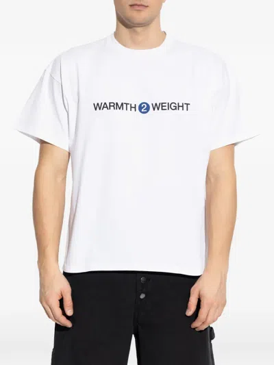 Roa Lettering T-shirt In White