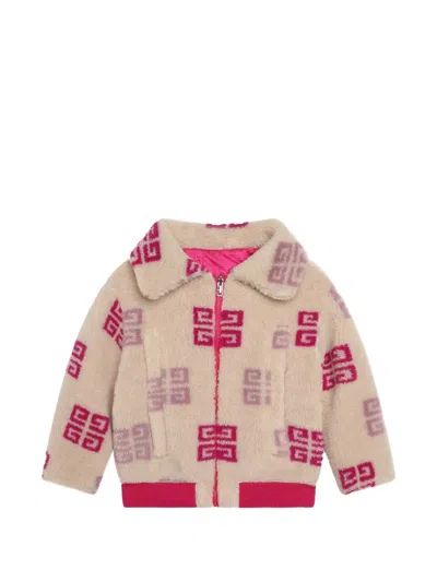 Givenchy Logo-pattern Jacket In Multi