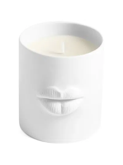 L'objet Lips Candle In White