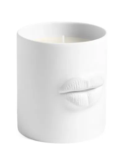 L'objet Lips Candle In White