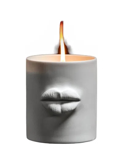 L'objet Lips Candle In White