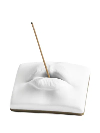 L'objet Smoking Lips Incense Set In White