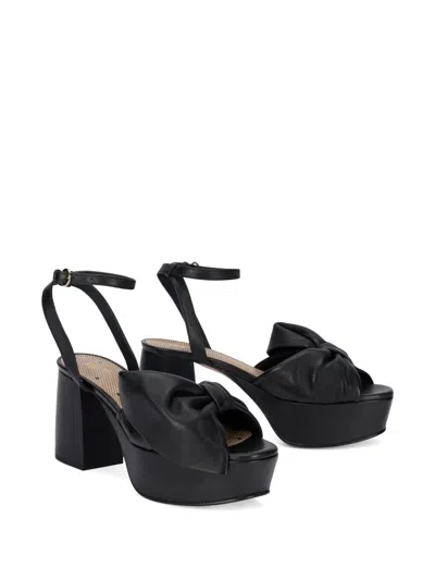 Redv Bow Platform Sandals In Multi