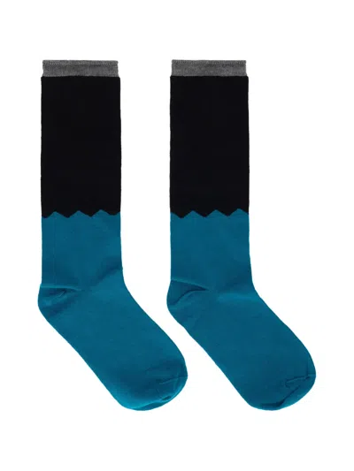 Redv Two-tone Socks In Multi