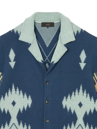 Alanui Patterned Shirt In Blue
