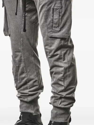Thom Krom Cargo Drawstring Pants In Gray