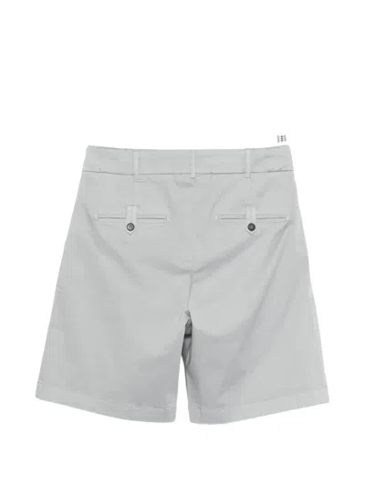 Eleventy Front-pockets Chino Shorts In Blue