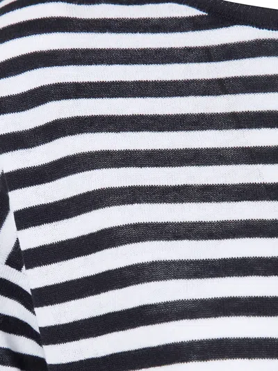 Base Striped Sweater In Multi