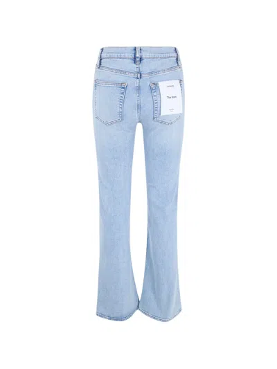 Frame Belt-loop Pocket Jeans In Blue