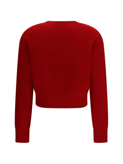 Tory Burch Multicolor Wool Sweatshirt In Red