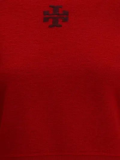 Tory Burch Multicolor Wool Sweatshirt In Red
