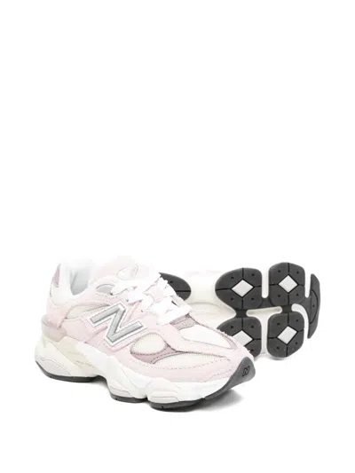 New Balance 9060 Lace Sneakers Kids In Pink