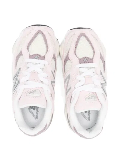 New Balance 9060 Lace Sneakers Kids In Pink