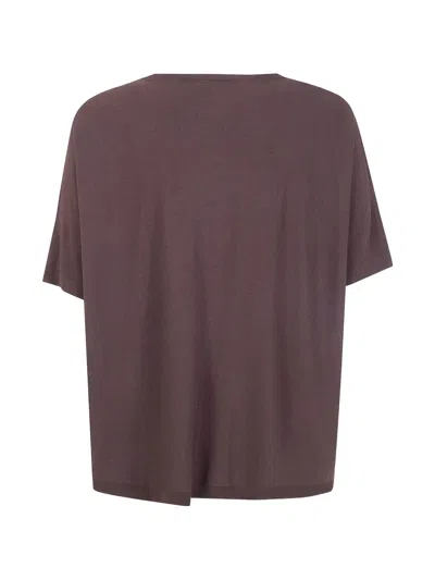 Nuur Oversized T-shirt In Brown