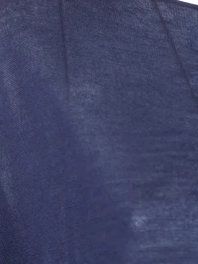 Nuur Oversized Short Sleeves T-shirt In Blue