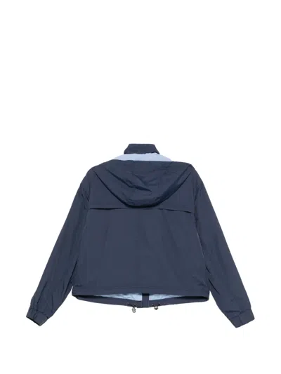 Iceberg Logo-patch Jacket In Blue