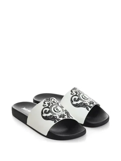 Just Cavalli Printed Slides In Multi