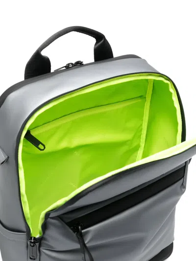 Piquadro Corner 2.0 Backpack In Silver