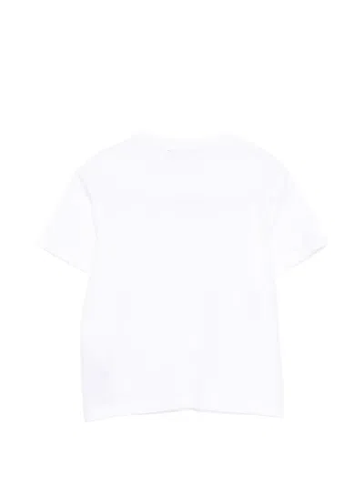 Balmain Button-detail T-shirt In White