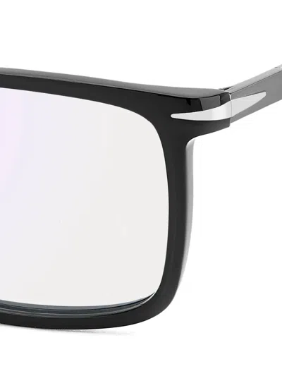 Eyewear By David Beckham Rectangular-frame Glasses In Neutral