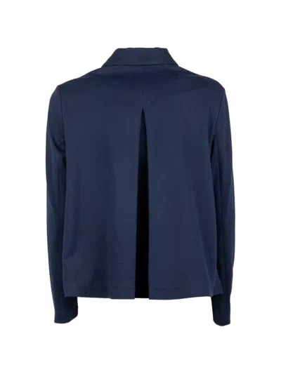 Circolo 1901 Patch-pocket Jacket In Blue