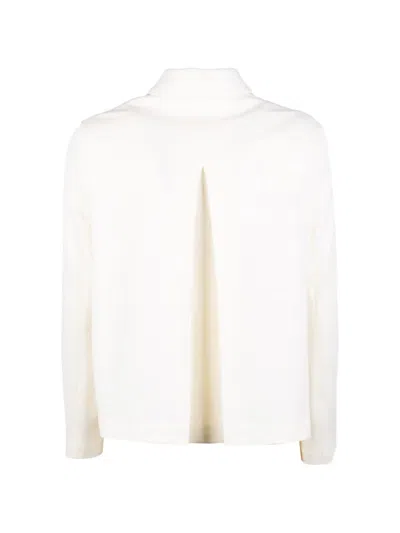 Circolo 1901 Buttoned Jacket In White