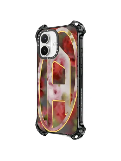Diesel X Casetify Oval D Iphone Case In Multi