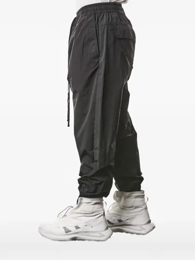 Thom Krom Drawstring Trousers In Black
