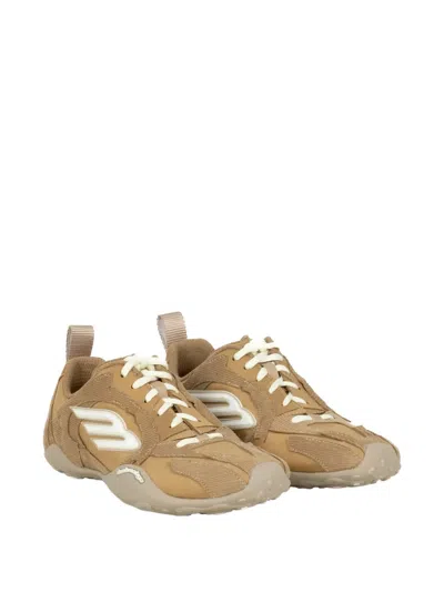 Balenciaga Monday Ultra Corduroy And Canvas Sneakers In Multi
