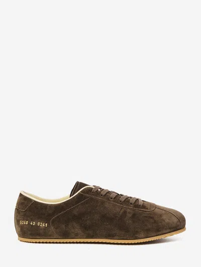 Common Projects Suede Driving Shoe In Brown