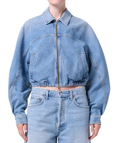 Agolde Nile Jacket In Blue