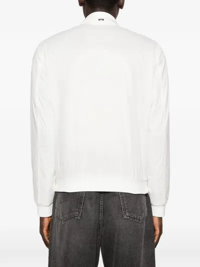 Herno Zip-up Jacket In White
