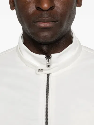 Herno Zip-up Jacket In White