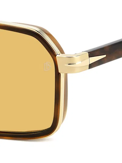 Eyewear By David Beckham Geometric Sunglasses In Pattern