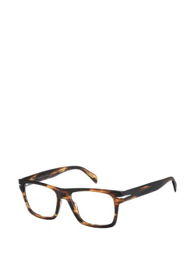Eyewear By David Beckham Square-frame Glasses In Pattern