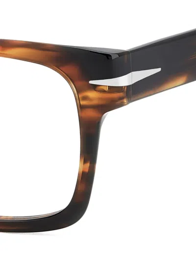 Eyewear By David Beckham Square-frame Glasses In Pattern